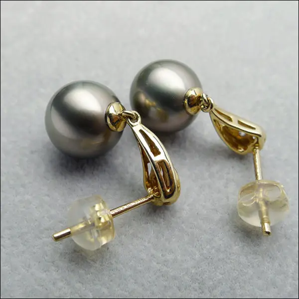 Серьги-подвески с искусственным жемчугом 10 мм | Украшения и аксессуары