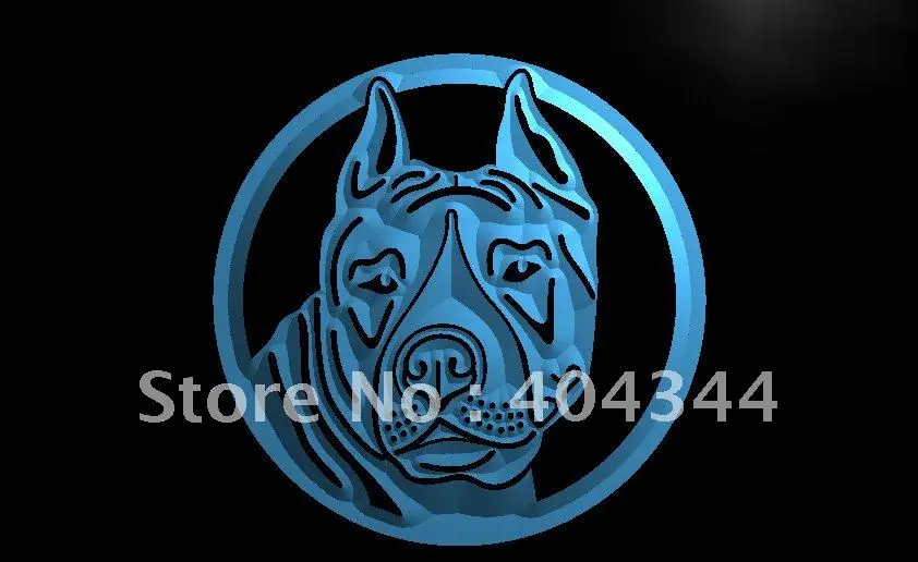 

LB692- Staffordshire Bull Terrier Staffie Dog Neon Sign home decor crafts