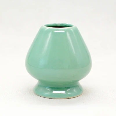 

Ceramic matcha green tea whisks holder set place Japanese stand chasen tea brush base seat Japan nature matcha powder