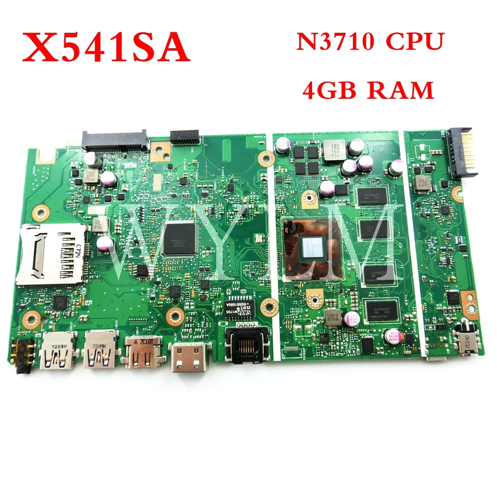 X541SA N3710 Процессор 4 Гб Оперативная память Материнская плата Asus X541 X541S ноутбук