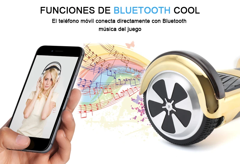 Самобалансирующиеся скутеры Ховерборд два колеса 6 5 Дюймов Электрический скутер