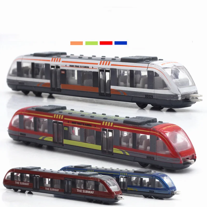 Поезд набор Миниатюрная модель литья под давлением 1: 64 поезд игрушечные лошадки