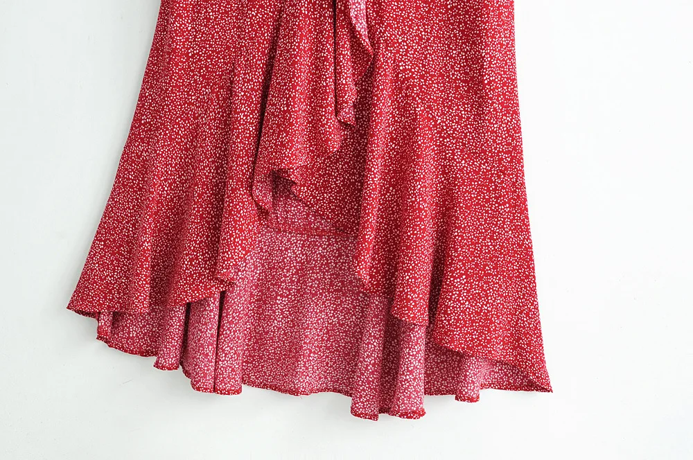 2019 Весна и Лето Европейская американская Женская Новая маленькая Цветочная v