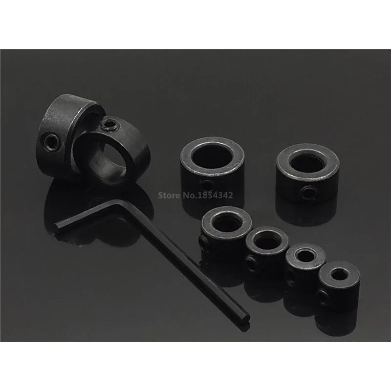 Набор сверл для деревообработки комплект из 8 насадок глубины остановки кольцо с