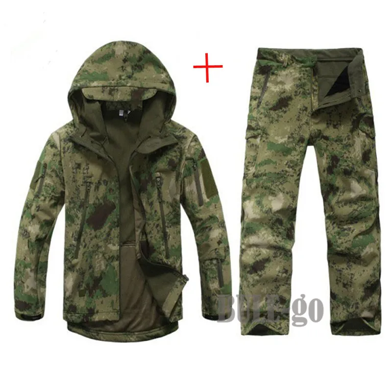 Тактические TAD Gear мягкая оболочка камуфляжная уличная водонепроницаемая куртка
