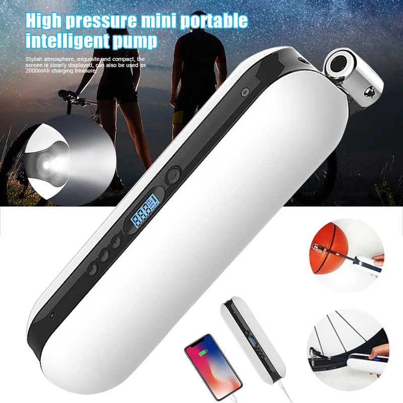 Preço Compressor De Ar Portátil Quente Mini Inflator Bomba Elétrica Para Carro Pneus De Bicicleta 150psi Bomba De Ar Bx