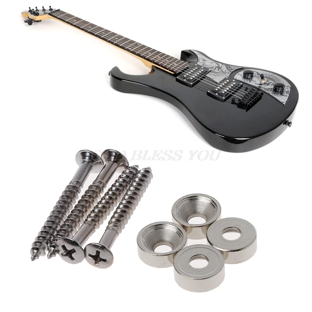 4 шт. втулки для крепления струн и винтов крышка электрогитары регулятор