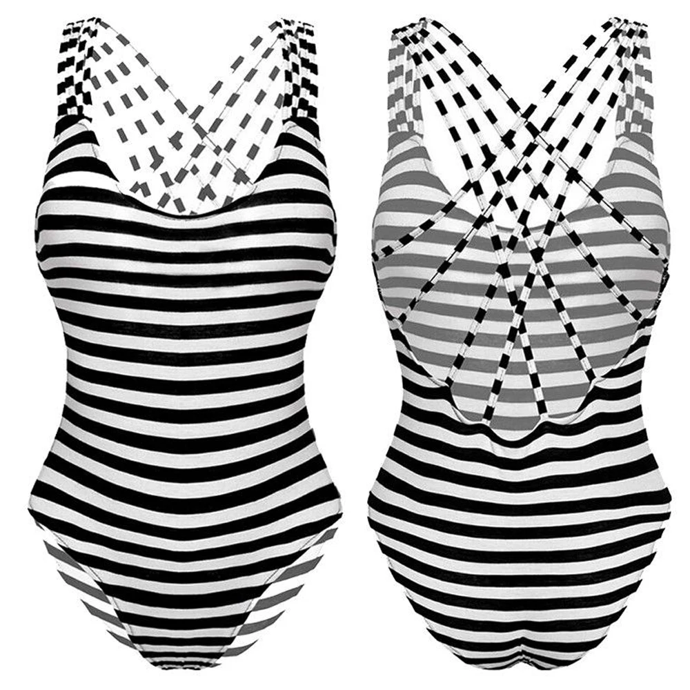 Купальник женский Бандажное бикини с высокой талией монокини большого