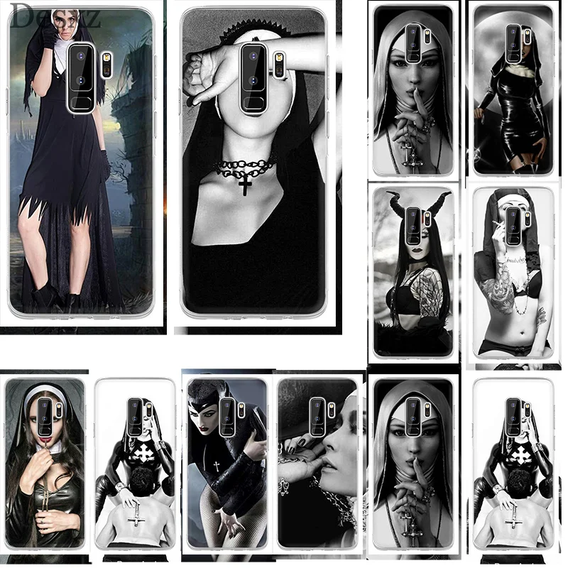 Чехол для телефона Nun Sexy Girl Samsung Galaxy S3 S4 S5 S6 S7 Edge S8 S9 Plus Note 8 9|Чехлы-накладки| |
