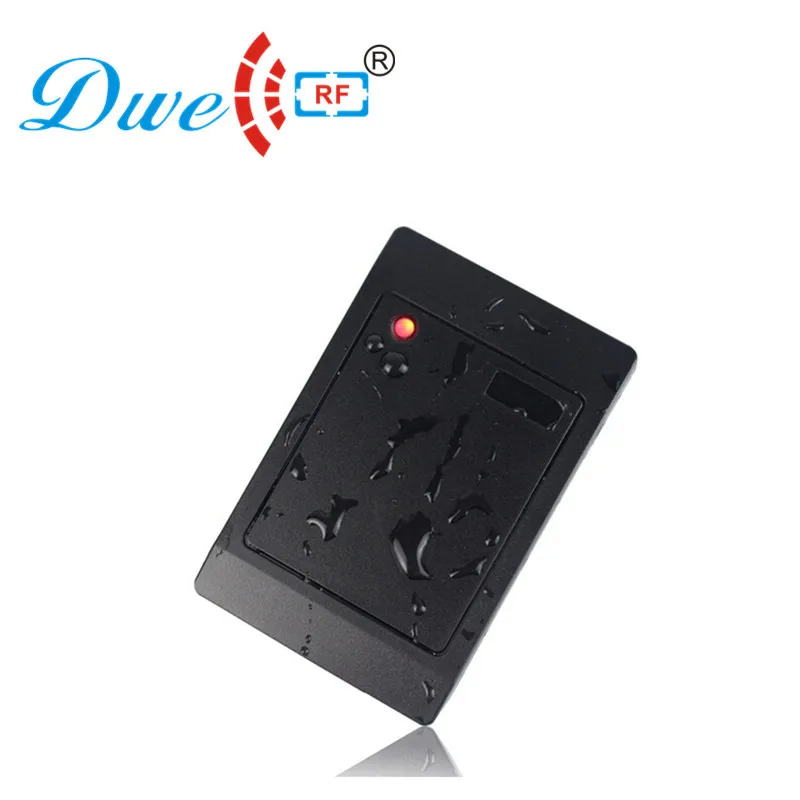 

DWE CC RF Control Card Readers DC12V ISO1443A MF weigand 26 wiegand 34 passive door access control rfid reader