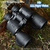 baigish 20x50 big eyepiece wide angle zoom lll night vision binoculars outdoor professional military travel binocular