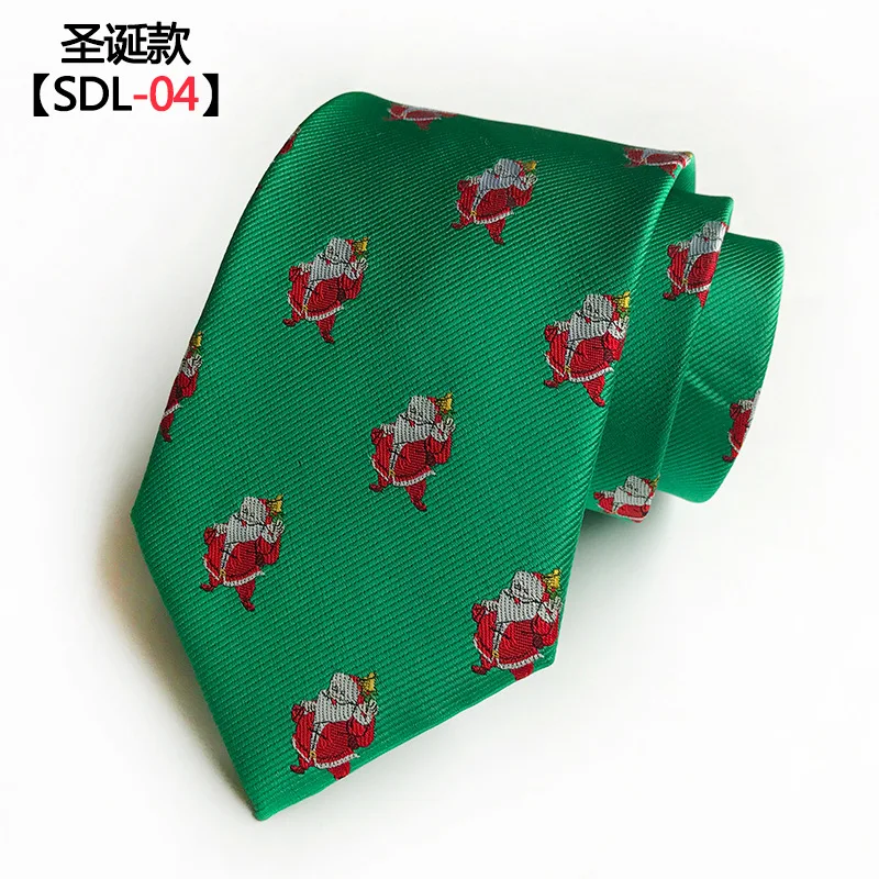 Classic Christmas Style Multicolor Striped Tie Holiday Atmosphere | Аксессуары для одежды