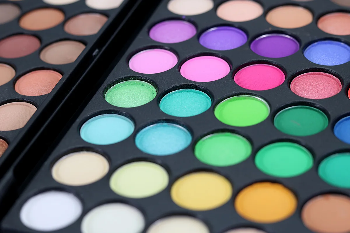 Новинка 2017 года Макияж Блеск глаза палитра цветная Косметика Водонепроницаемый