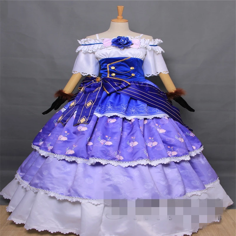 Аниме карнавальный костюм Lovelive бальное платье Awaken Eli Ayase Nico Yazawa Umi Sonoda Kotori Minami Rin Hoshizora платье полный комплект Z