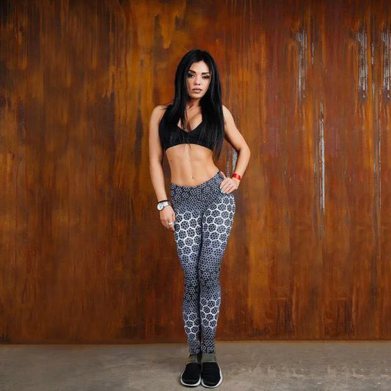 Новое поступление 2019 сетчатые штаны с низкой талией и интенсивным принтом для
