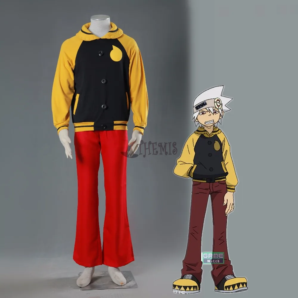 Athemis/костюм для косплея черная звезда Пожиратель души костюм пальто штаны и