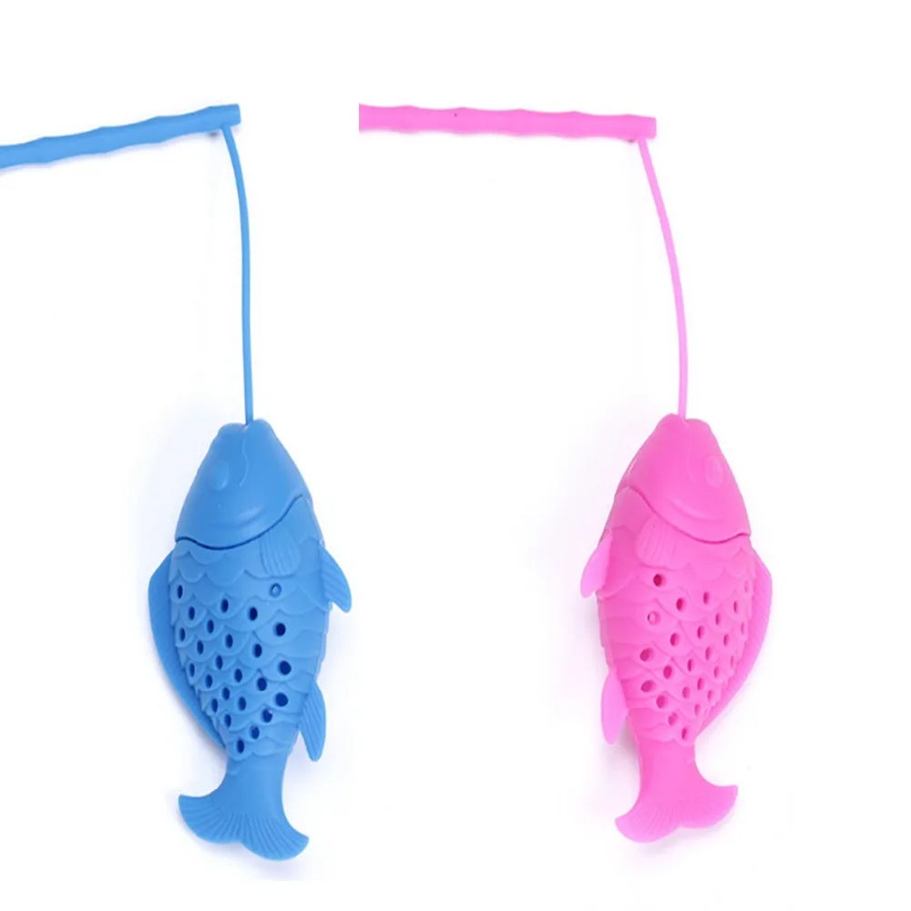 Модный силиконовый фильтр для рыбьего чая ситечко заварки травяных специй