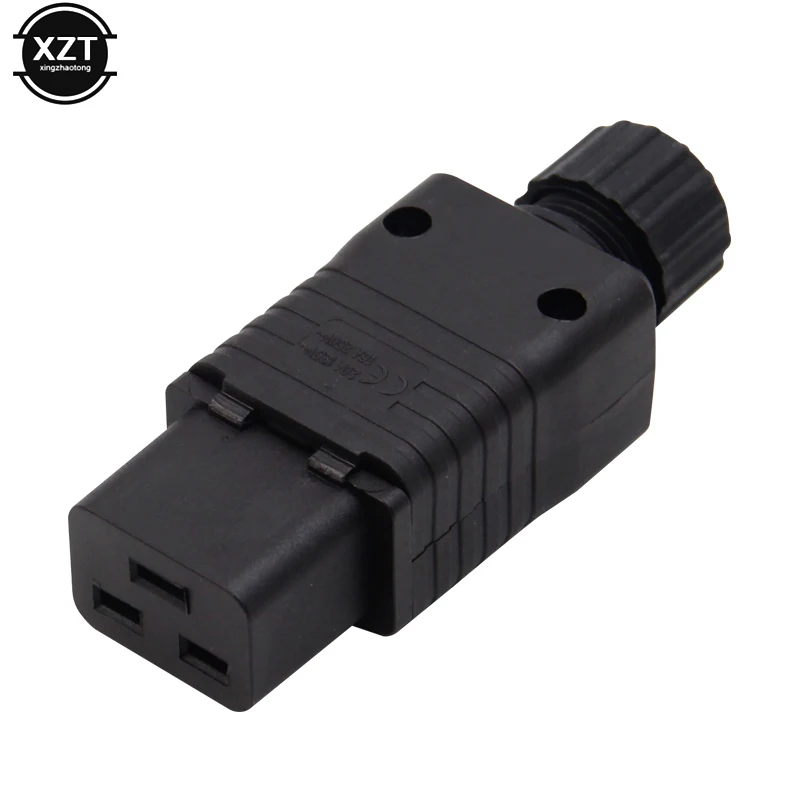 Стандартный разъем IEC 320 C19 питания переменного тока для компьютера 15 А 250 В