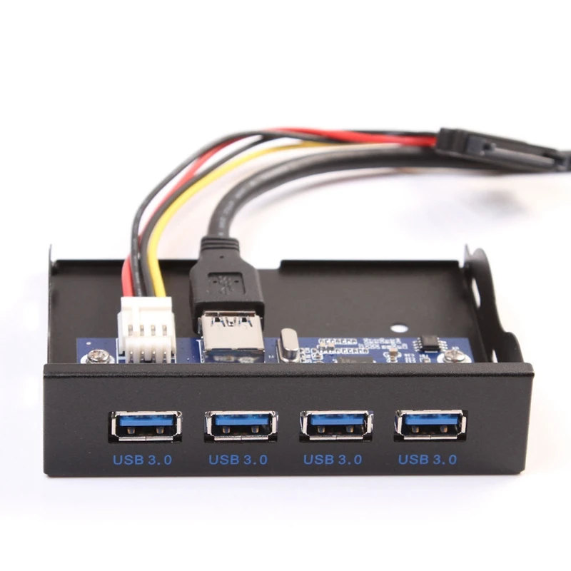 20 Pin Материнская плата 4 порта USB3.0 внутренний концентратор 3 5 дюймов флоппи-диск Bay