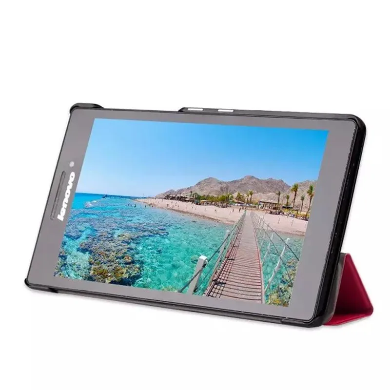 Высокое Качество Чехол для Lenovo Tab 2 Tab2 A7-30 A7-30TC A7-30HC DC 7.0 "защитный Кожаный Стенд