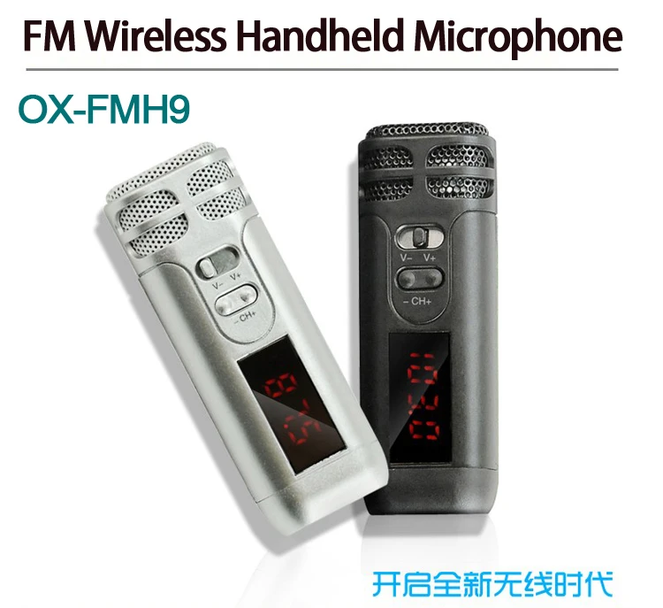 Oxлазеры 2 шт./лот беспроводной ручной FM микрофон для Мегафона и автобуса гид