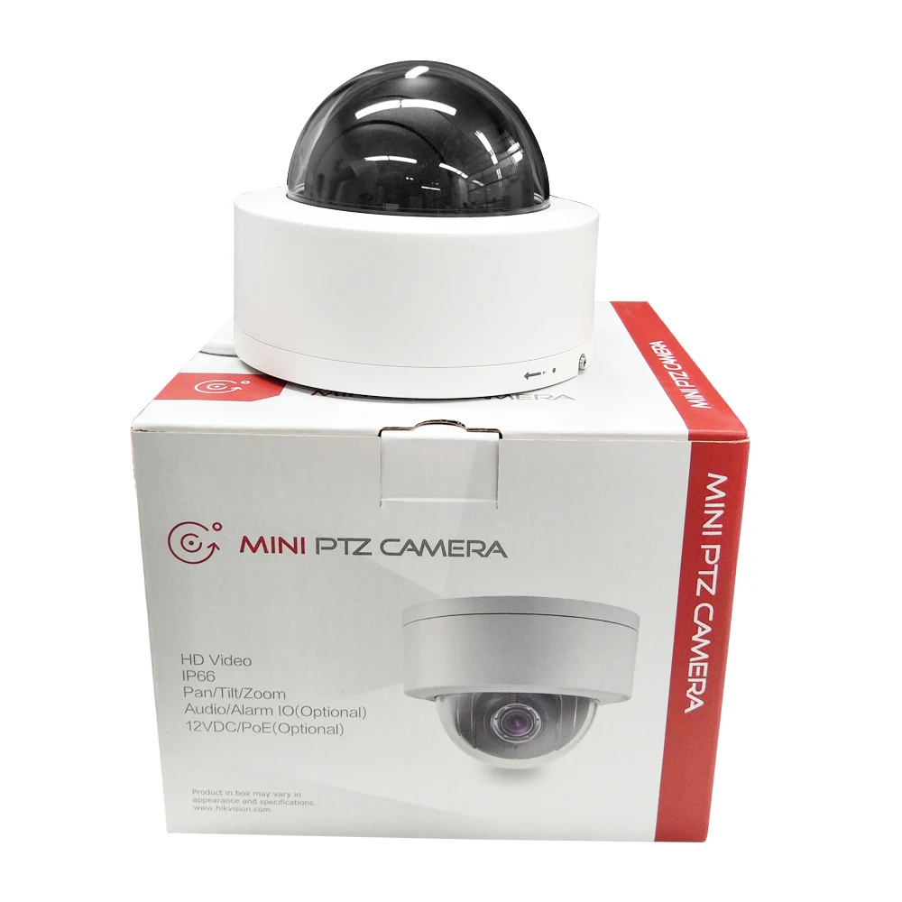 Hikvision оригинальная PTZ IP Сетевая камера DS 2DE3304W DE 3MP 2 8 ~ 12 мм 4X оптический зум P2P