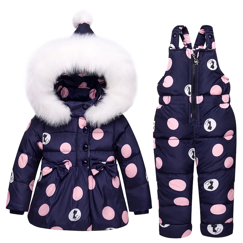 

Children's Winter Jackets Kids Jacket For Girls Boys Warm Coats Hooded Snowsuits Child Outerwear Toddler Overalls Jumpsuit