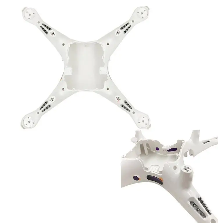 100% Phantom 4 Pro Корпус Верхний средний корпус для DJI Phontom запчасти ремонта жилья