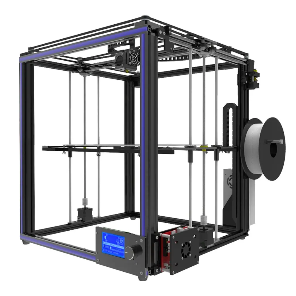 Высокая точность Tronxy X5S алюминиевая структура 3d принтер PLarge область печати 330*330*400 мм Макс США штекер