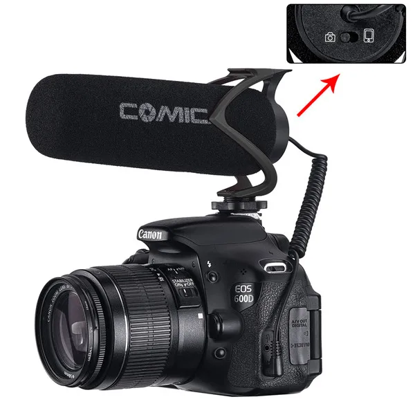 Comica CVM-V30 LITE направленный микрофон для DSLR камер и смартфонов | Электроника
