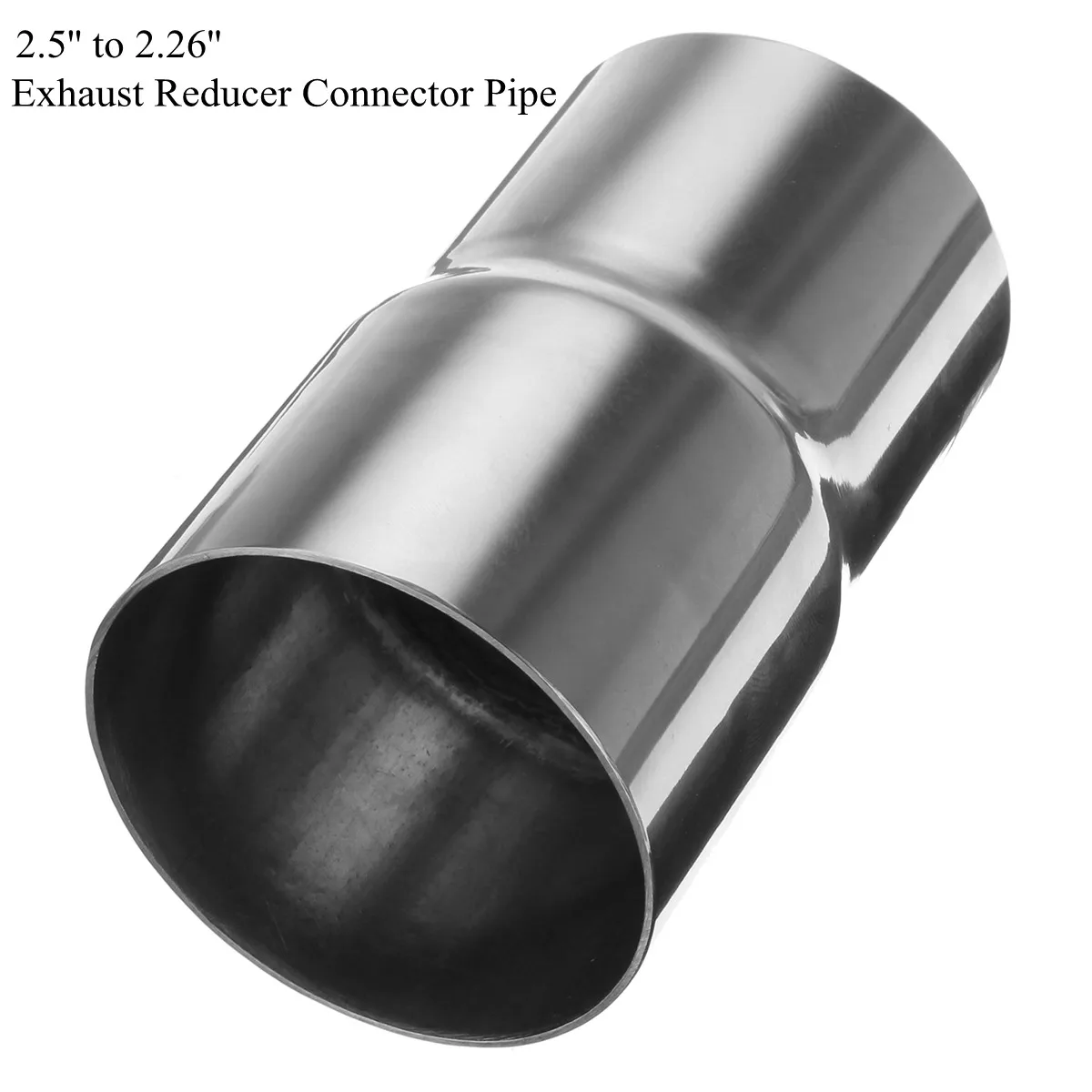 

2.5'' to 2.26'' Stainless Steel Flared Turbo Exhaust Reducer Connector Pipe Tube 63.5mm to 57.5mm