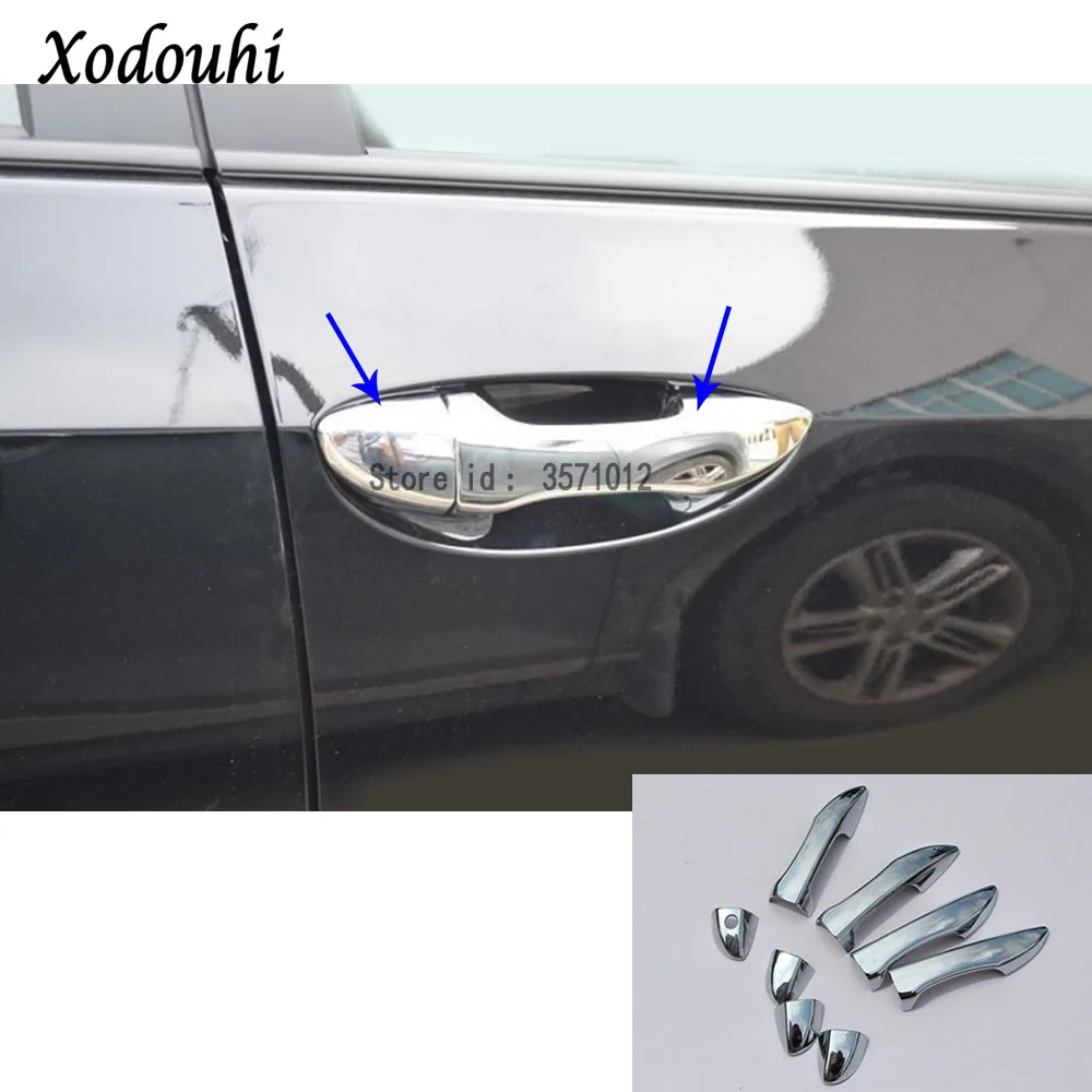 Для Toyota Corolla Altis 2014 2015 2016 автомобильный Стайлинг Накладка ABS Хромированная дверная