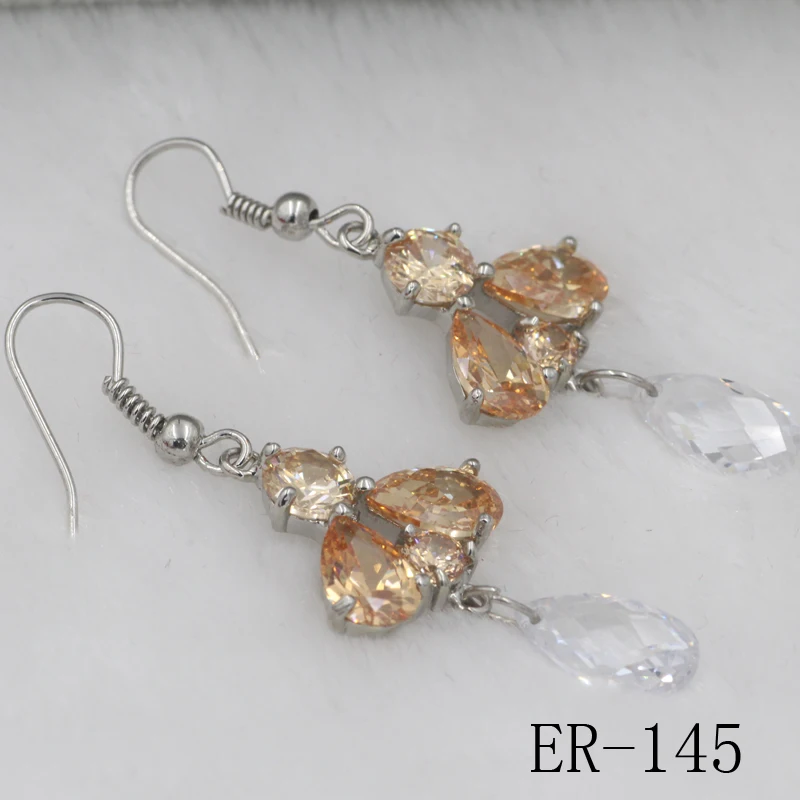 2017 Винтажные Ювелирные изделия изысканные искусственные серебряные серьги