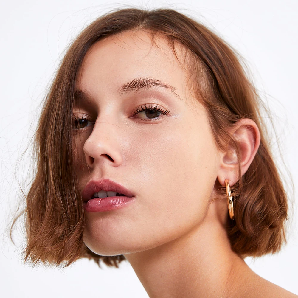 Girlgo, фирменный дизайн, акриловая смола, круглые серьги-кольца для женщин, геометрические круглые массивные серьги, винтажные этнические Свадебные украшения