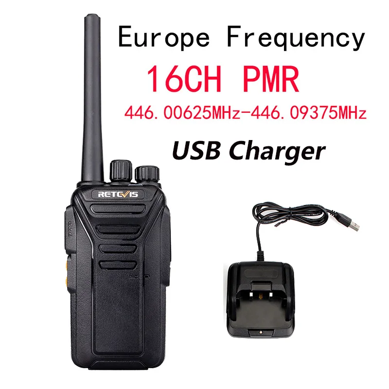 RT27 PMR446 USB 2 шт. Retevis RT27 RT27V без лицензии MURS/FRS/PMR446 12,5 Кгц аналоговый портативный Радио рация КВ трансивер - Цвет: RT27 PMR446 USB