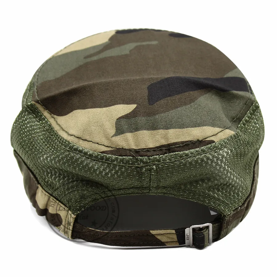 LIBERWOOD Коммунистическая стиль советский Patrol армия Кепки Лето сетки с плоским