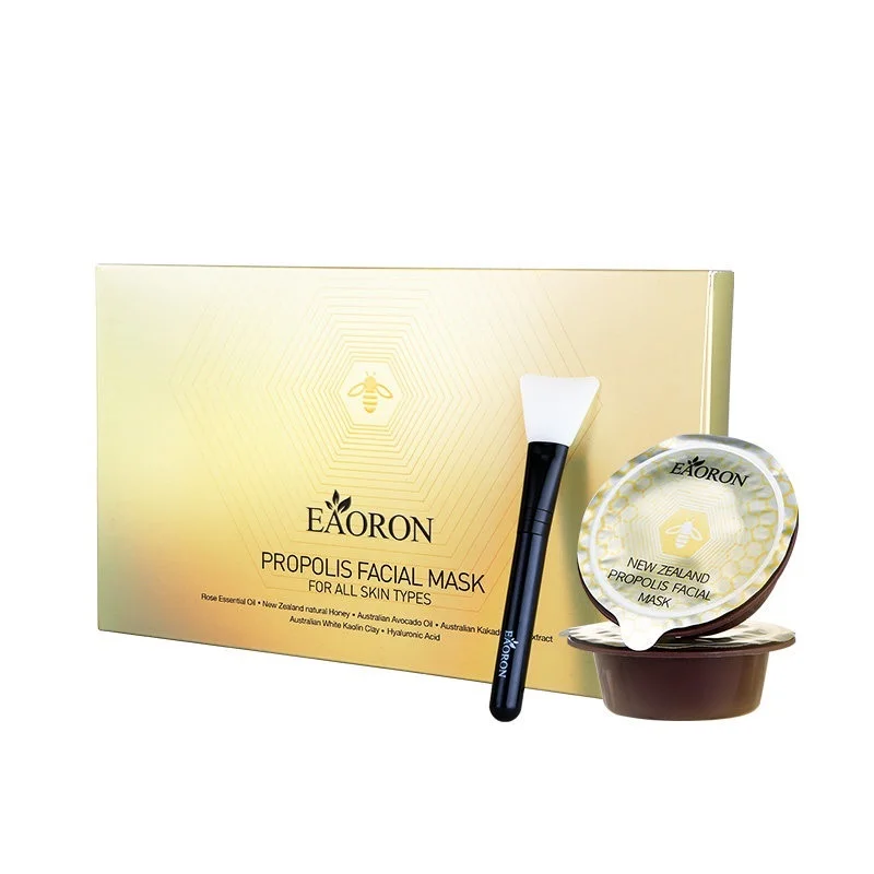 Австралия Eaoron прополис лица Спящая маска 80 мл мед manuka пчела яд лечение для очистки пор кожи поглощает излишки масла