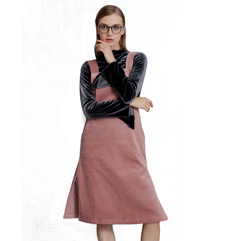 Junelove 2019 spring stand collar long sleeve bling velvet pullover Shirt metallic color blouse shirt women blusas | Женская одежда