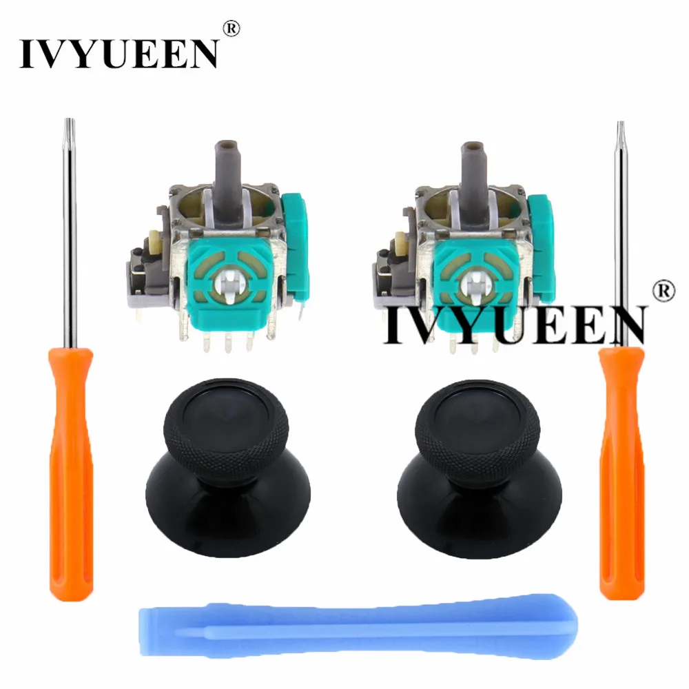 IVYUEEN 2 шт. 3D Аналоговый джойстик Стик датчик модуль потенциометры и Thumbsticks для microsoft XBox One 1 беспроводной контроллер