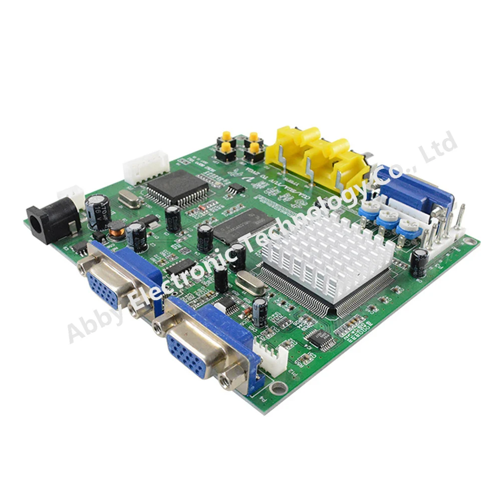 Плата видеопреобразователя RGB CGA EGA YUV в VGA HD|Игры с монетами| |