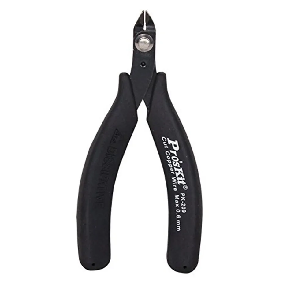 

Selling Brand Proskit 1PK-209 Safe Side Cutting Plier (22AW/0.6mm) 120mm Precision Pliers Cable Cutter Hand Tools