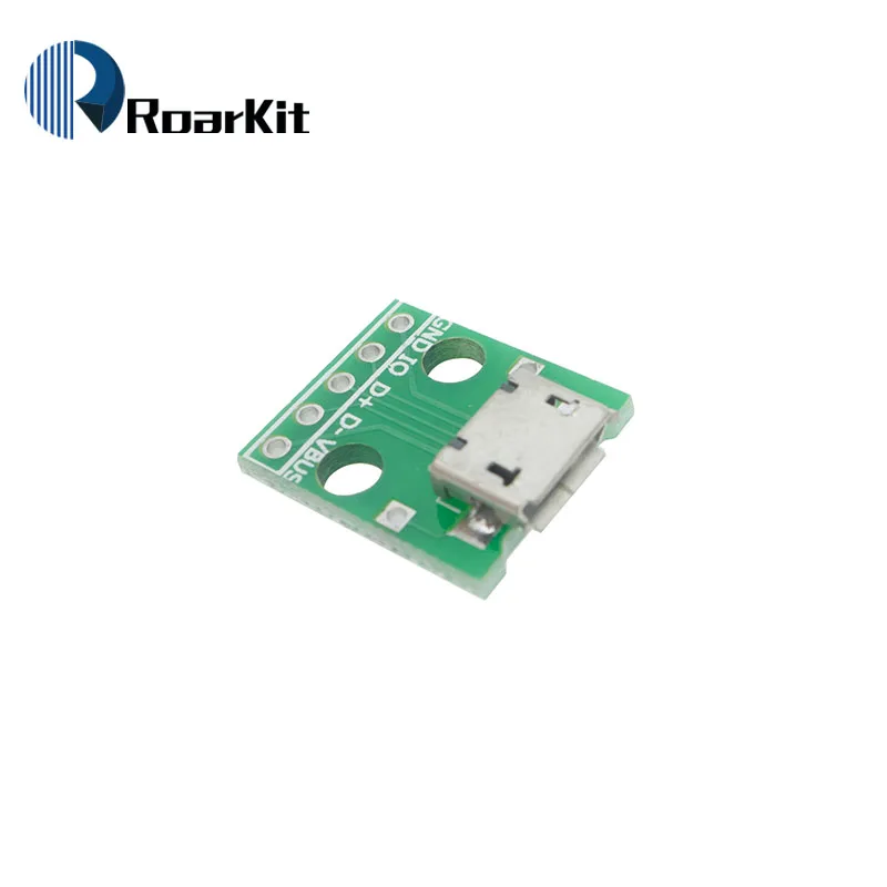 5 шт./лот MICRO USB Для DIP адаптера 2 54 мм 5pin гнездовой разъем B Тип PCB конвертер 01|usb to|usb to