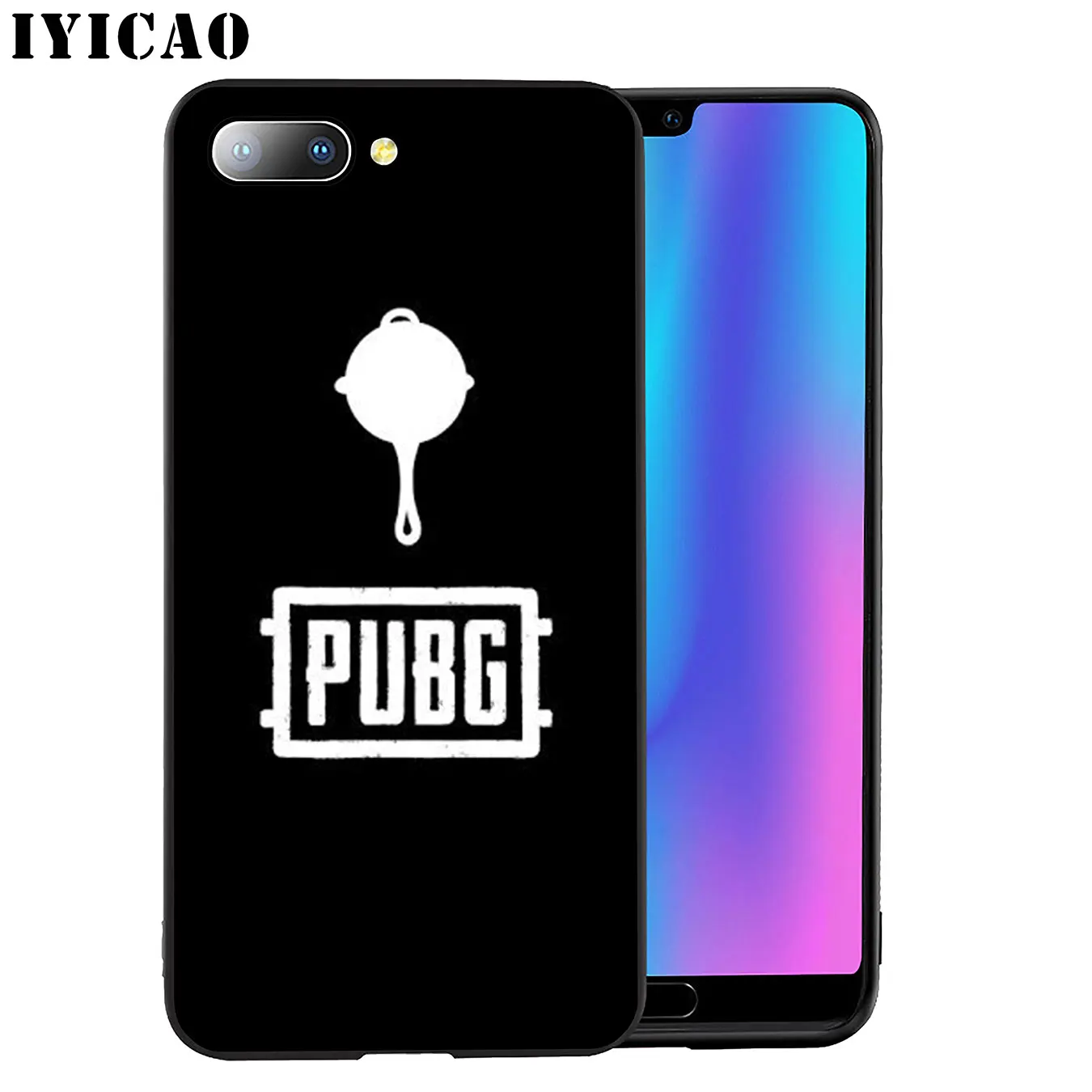IYICAO PUBG Мягкий силиконовый чехол для телефона Huawei Mate 30 20 10 Pro Lite Nova 5I 4 3i 3 2i Черный из