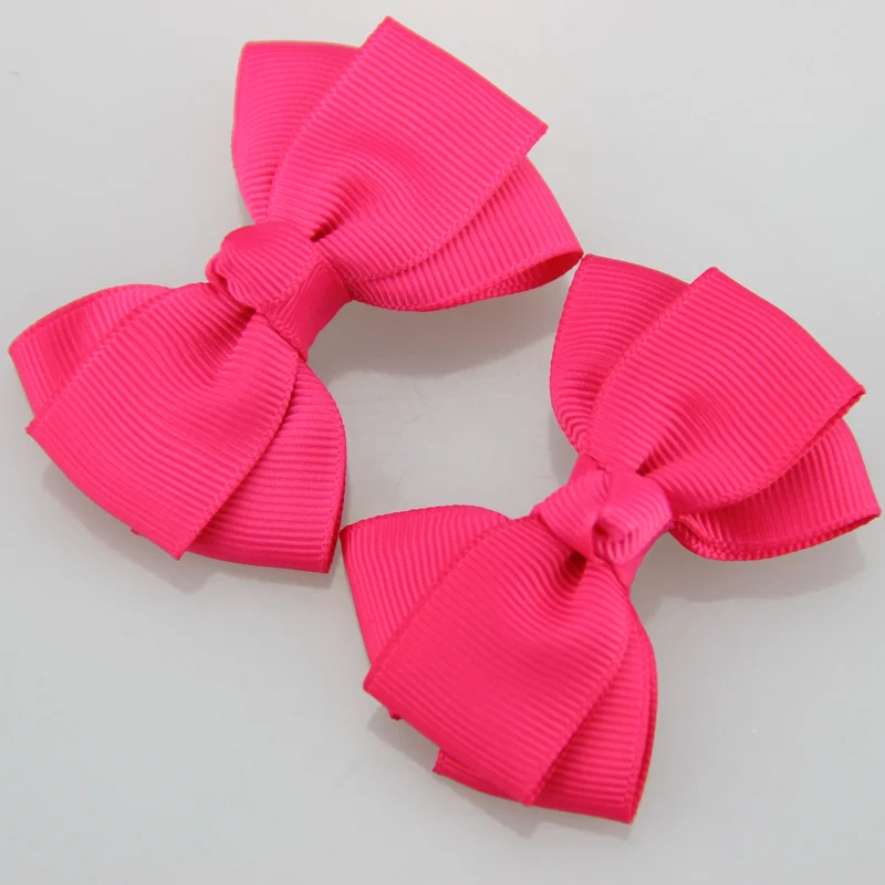 5 пар/лот Сури луки дети Головные уборы Луки Заколки для волос маленьких Обувь