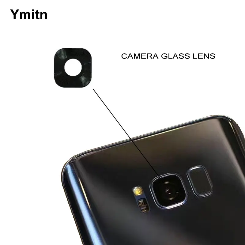3 шт., чехол Ymitn для задней и задней HD камеры, стеклянный чехол для объектива с клейкой сменой для Samsung Galaxy S8 G950 G950f G950u