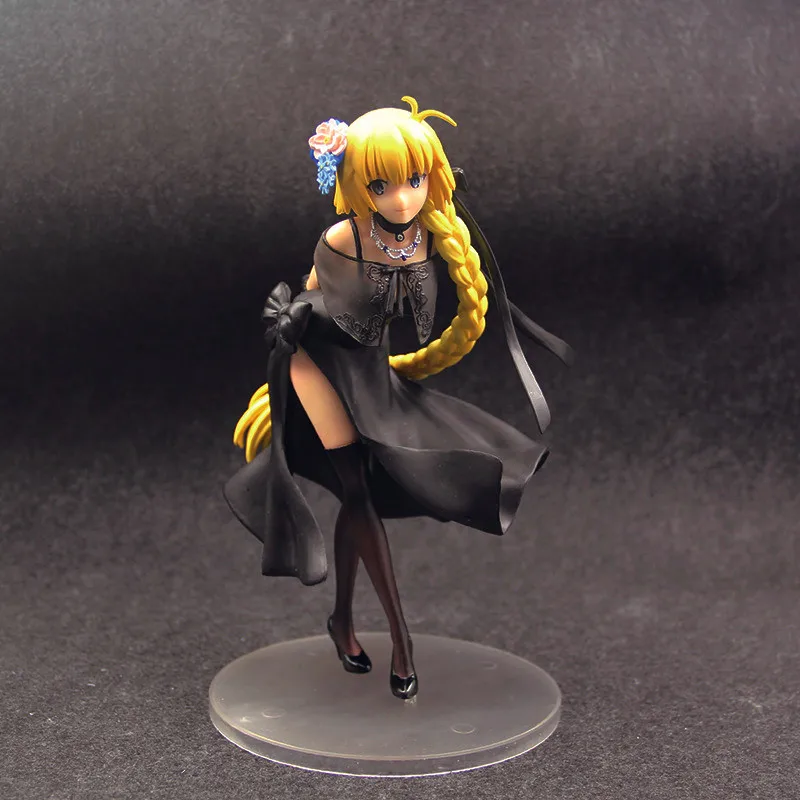 Fate/Grand заказ Новое поступление 1/7 Joan of Arc официальная одежда черное платье Ver ПВХ