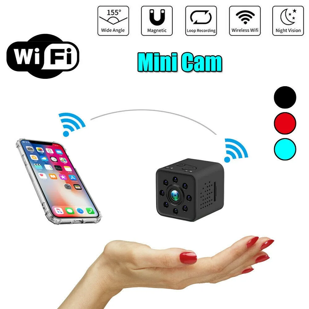 Camsoy Мини водонепроницаемая камера HD 1080P Wifi беспроводная IP Инфракрасные лучи для определения движения ночного видения Видеокамера безопасности DVR DV Cam