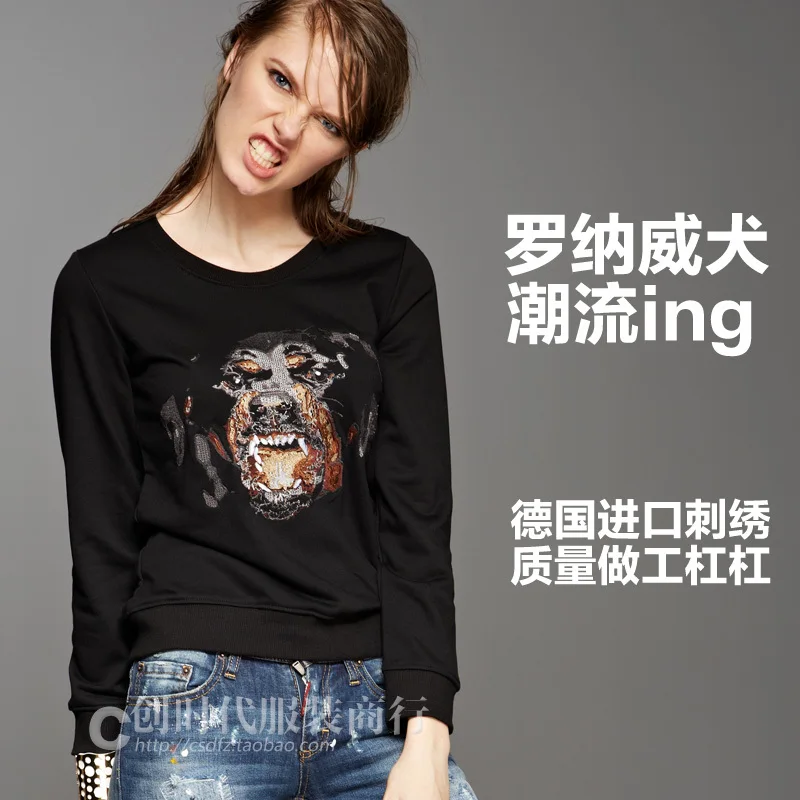 Европейские D марка 2015 осень зима новый глава вышивка логотипа хеджирования с