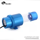 Комбинированный насос Bykski D5, 18 Вт, резервуар, максимум 5000 обмин, подъемник 3,8 м, 120 лч, длина цилиндра с водой 170230мм