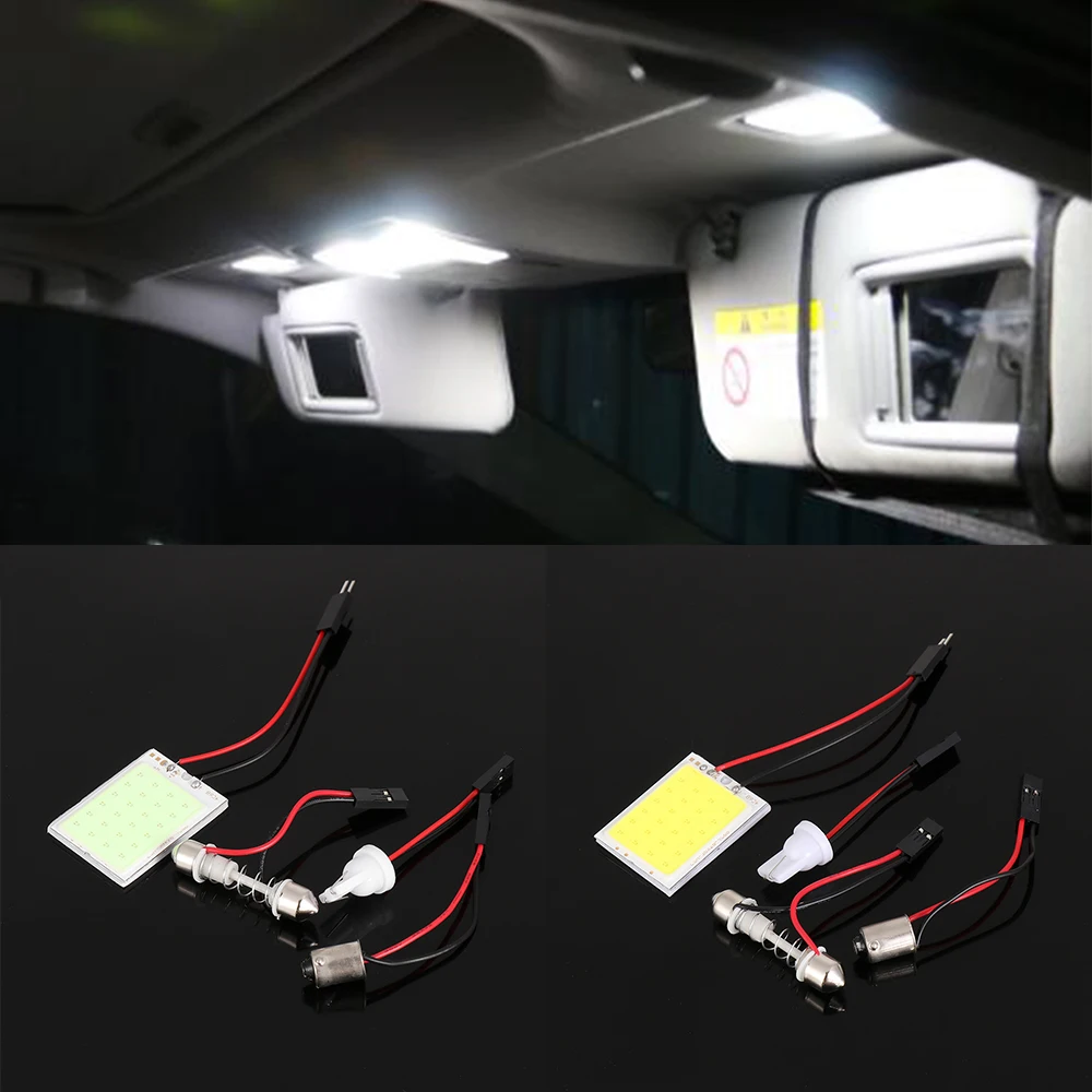 Новое поступление 1 комплект ксеноновая HID белая 16/24 COB купольная Карта лампочка